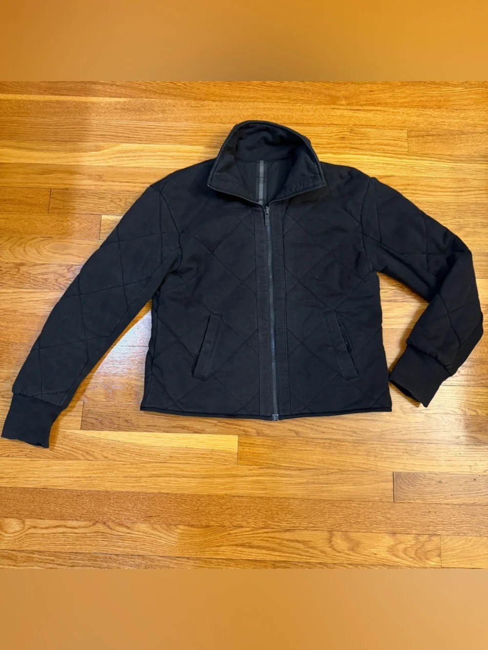 Lululemon Forever Warm Jacket Black - Size 8 REVERSIBLE Coat